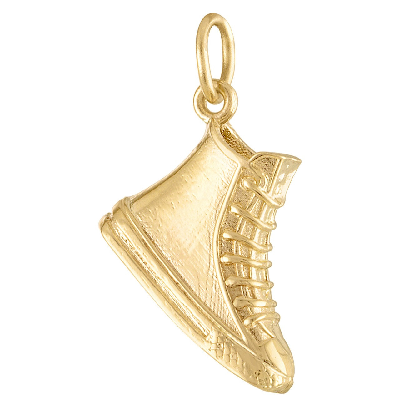 High Top Sneaker 14K Gold Charm